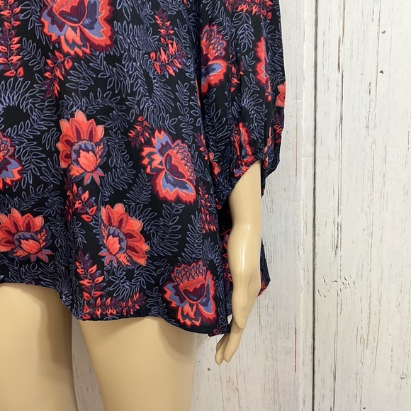 NWT Jessica Simpson Lucia Lace Up Blouse - Picture 6 of 13